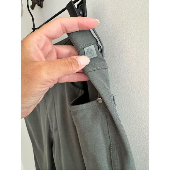 Lululemon ABC Slim Fit Pant Warpstreme Gray Sage, Size 31 - Picture 8 of 10